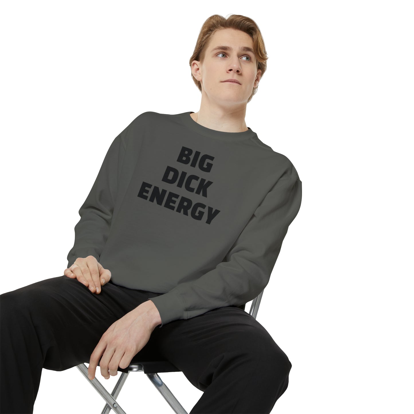 Big Dick Energy  HELLO PEASANTS ™ Designer Sweatshirt by @radakatz