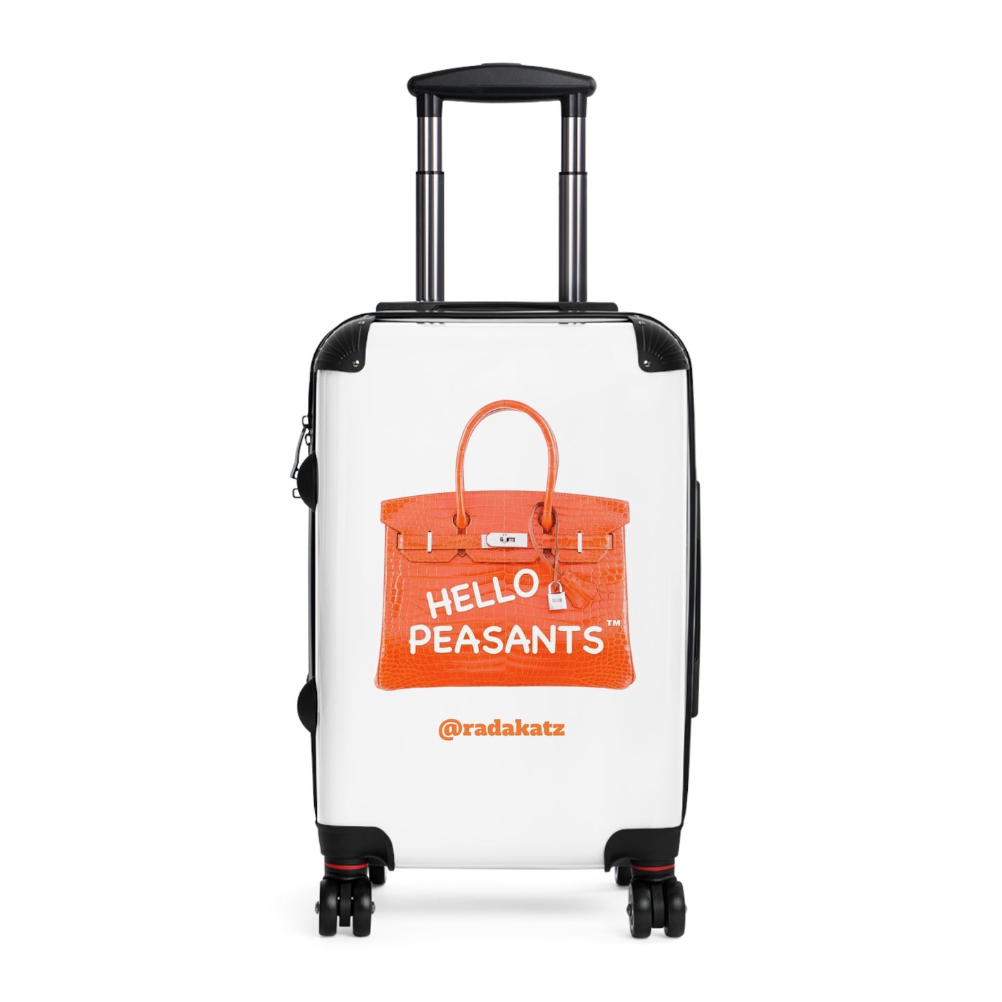 "Travel in Royal Style" HELLO PEASANTS ™Suitcase by @radakatz