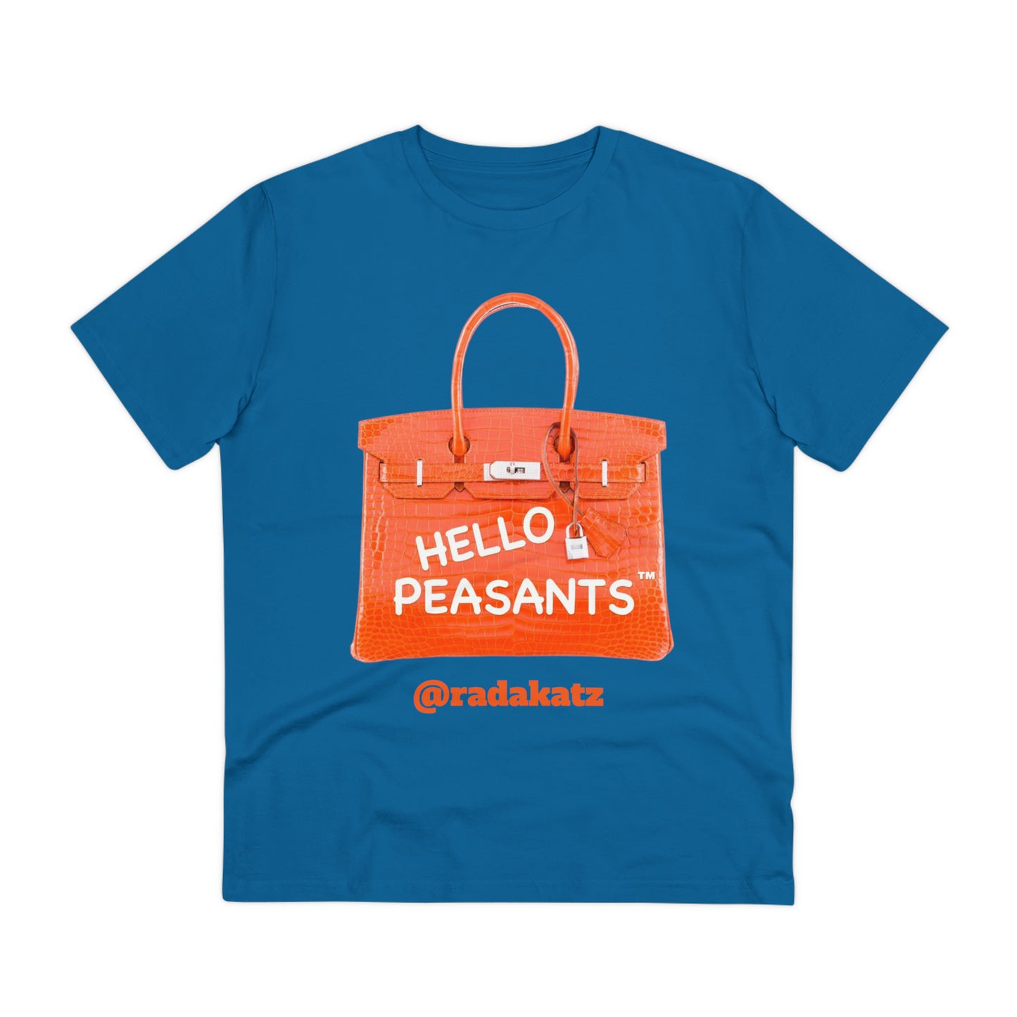 "it's is not a bag - it's a BIRKIN" Designer HELLO PEASANTS ™ Fancy Unisex T-shirt by @radakatz