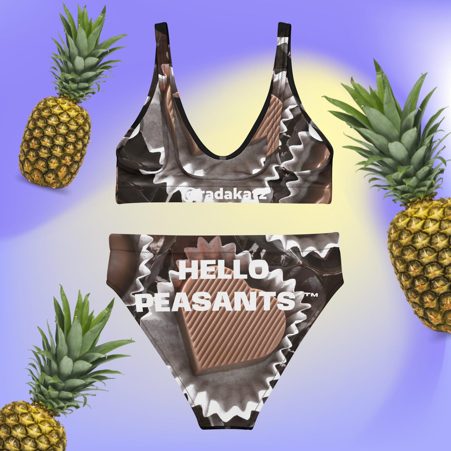 Chocolate Dreams Hello Peasants™  Bikini by @radakatz